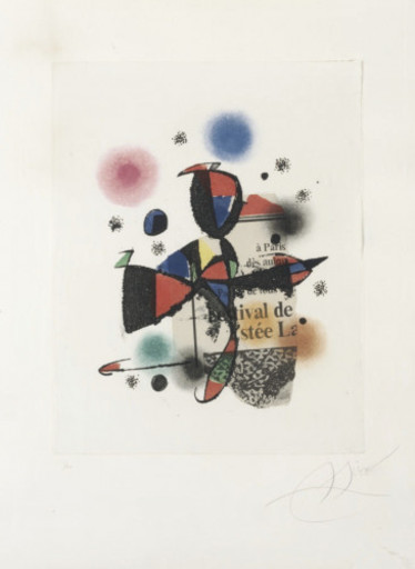 Joan MIRO - Print-Multiple - Gaudi XV