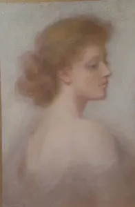 A Beautiful Young Lady By M Gemmell Buy Art Online Artprice
