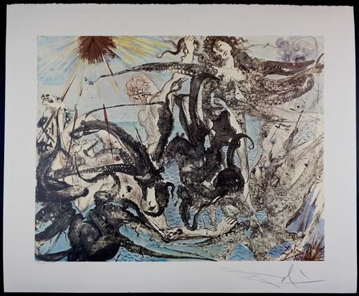 萨尔瓦多·达利 - 版画 - Triumph of The Sea