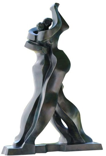 André ABRAM - Sculpture-Volume - Tango I