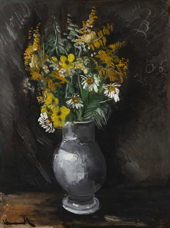 Maurice DE VLAMINCK - Pintura - Bouquet de fleurs