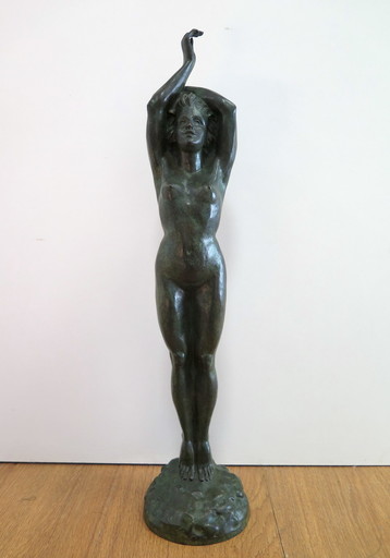 Ferdinand PARPAN - 雕塑 - Jeune femme nue