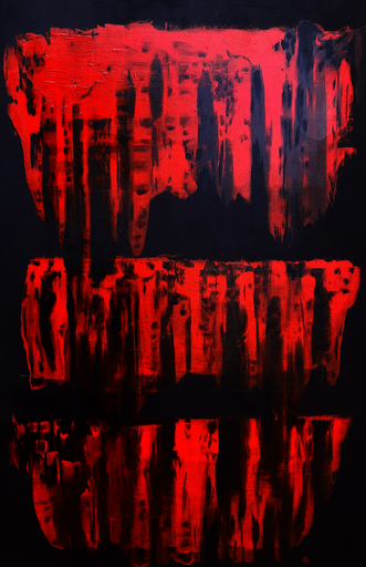 Patrick JOOSTEN - Peinture - Experimental Red N°1