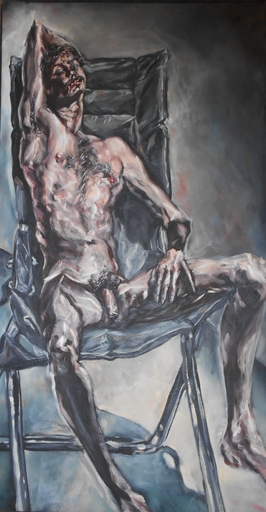 Fausto FAINI - Gemälde - Nudo di Francesco