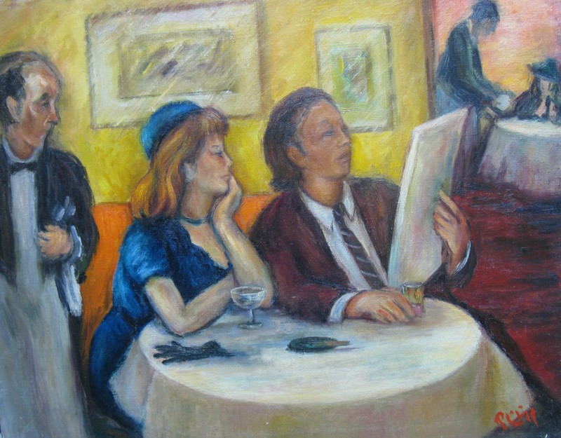 Robert PHILIPP - Gemälde - Lunch Time