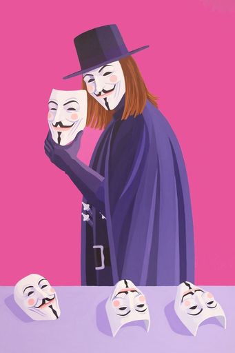 Giuseppe VENEZIANO - 绘画 - We Are Anonymous