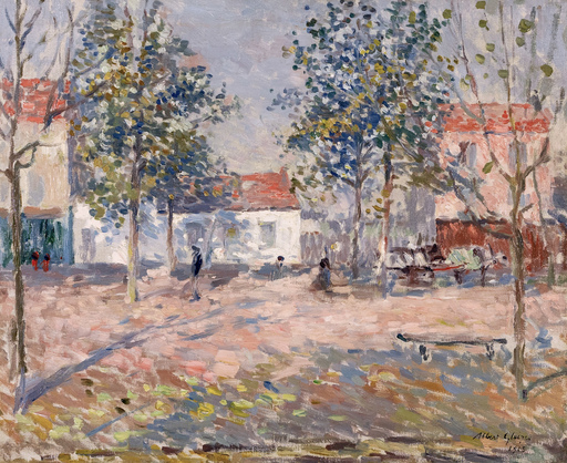 Albert GLEIZES - Painting - Vue d'Arras