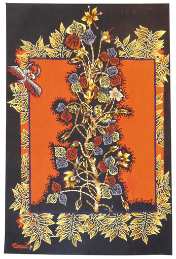 Jean LURÇAT - Tapestry - Florale n°3