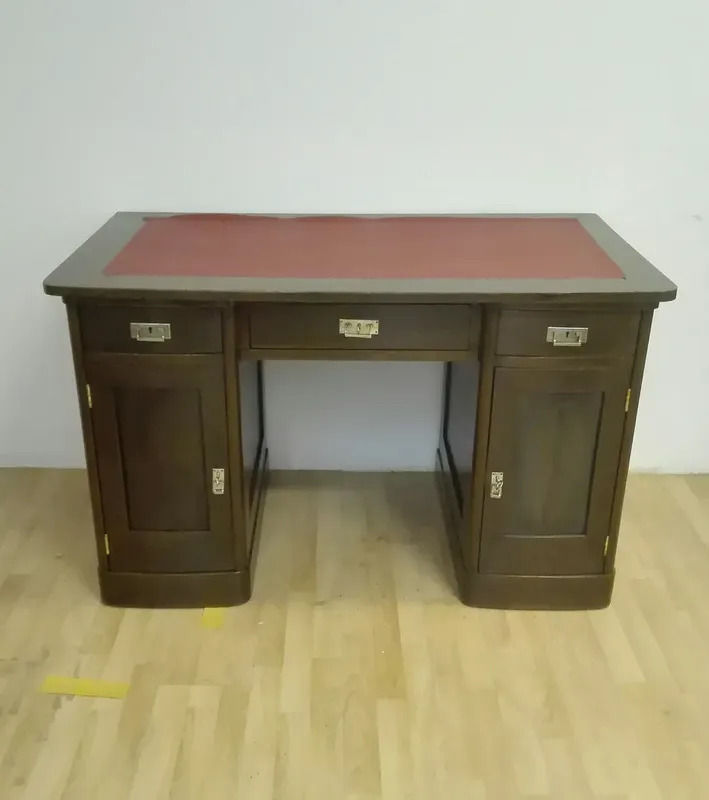 Herrenschreibtisch Art Deco Um 1930 Freisteher Vente En Ligne