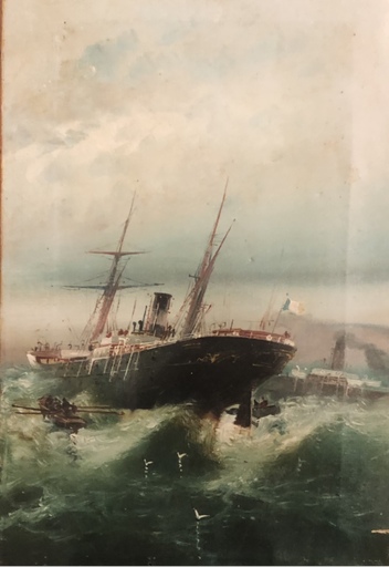 Fernando BLASCO HUESO - Gemälde - Barcos en alta mar