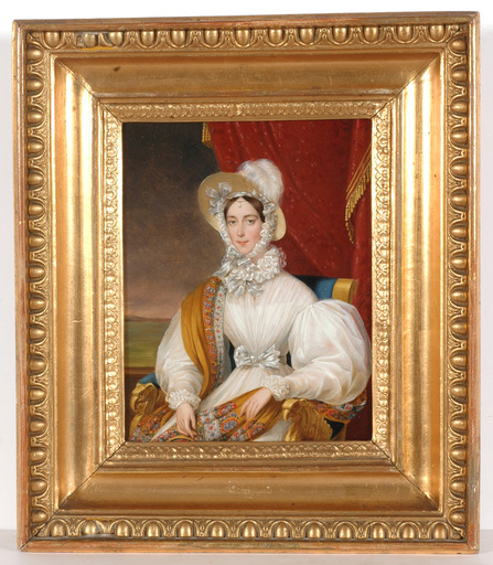 Johann Nepomuk ENDER - 绘画 - "Empress Maria Anna of Austria" important oil painting