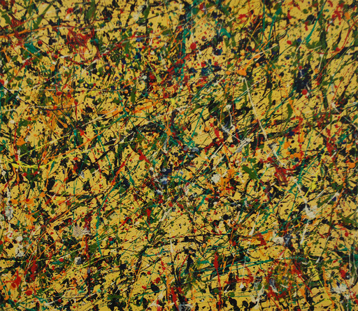 Etienne ROUDENKO - Pittura - Abstraction in Yelow