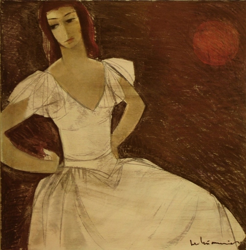 Laimodot Petrovich MURNIEK - Drawing-Watercolor - Ballerina