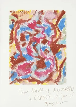 Alfred Manessier、Composition、希少画集より - 絵画