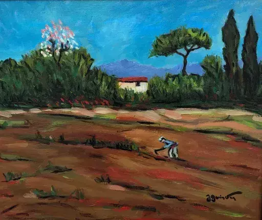 Jean GUINDON - Painting - Provence
