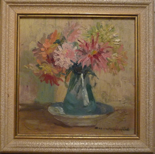Blanche Marie ZO-LAROQUE - Pintura - bouquet de fleurs