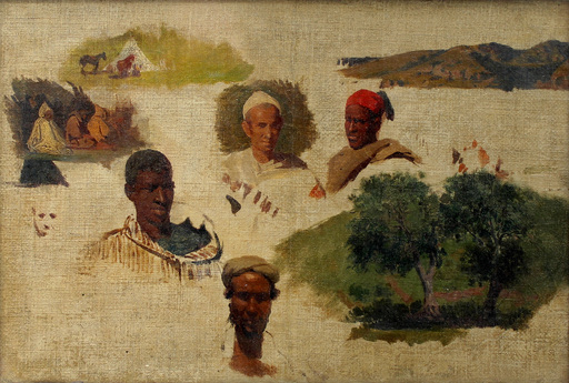 Mariano FORTUNY Y MARSAL - Gemälde - People from Maghreb