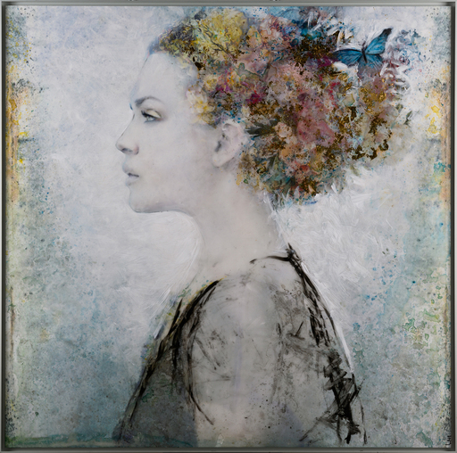 Laura BOFILL - Peinture - Vero de perfil