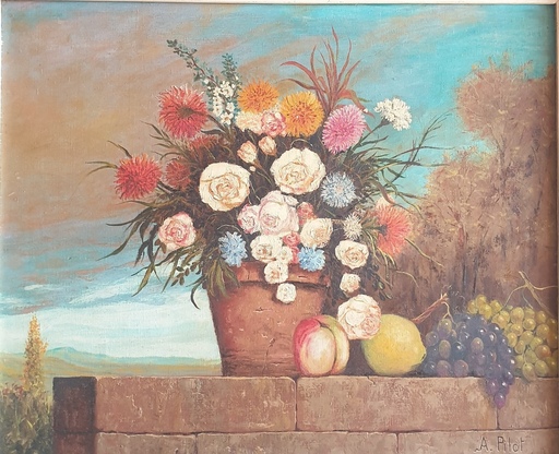 Albert PILOT - Gemälde - Nature morte