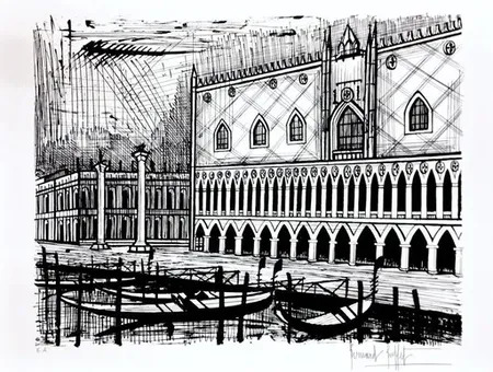 Le Palais des Doges by | Bernard BUFFET | buy art online | artprice