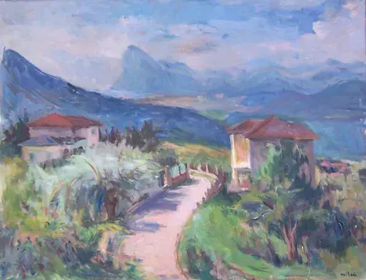 Adolphe MILICH - Pintura - Sonvico, Lugano