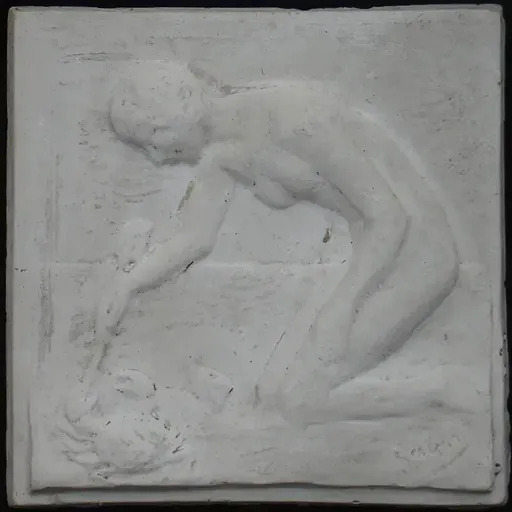 Ernest GABARD - Sculpture-Volume - "Triptyque" 