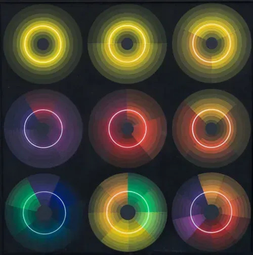 Horacio GARCÍA ROSSI - Gemälde - Couleur lumière Progression