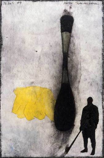 Max NEUMANN - Disegno Acquarello - Untitled (13. Juli 2009)