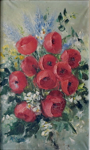 Maria CAGIAO - Gemälde - AMAPOLAS