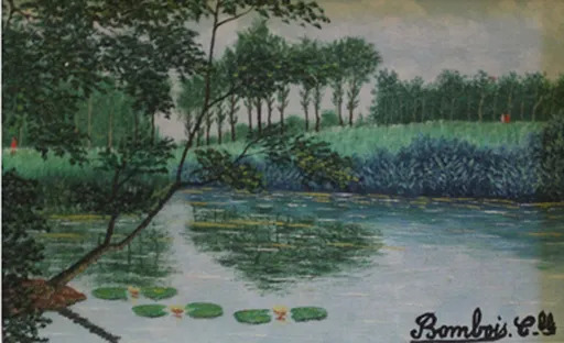Camille BOMBOIS - Gemälde - Promenade de la Marne
