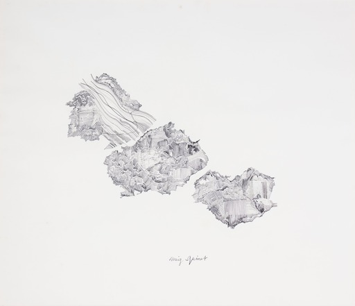Mig QUINET - Drawing-Watercolor - L'Île en aile