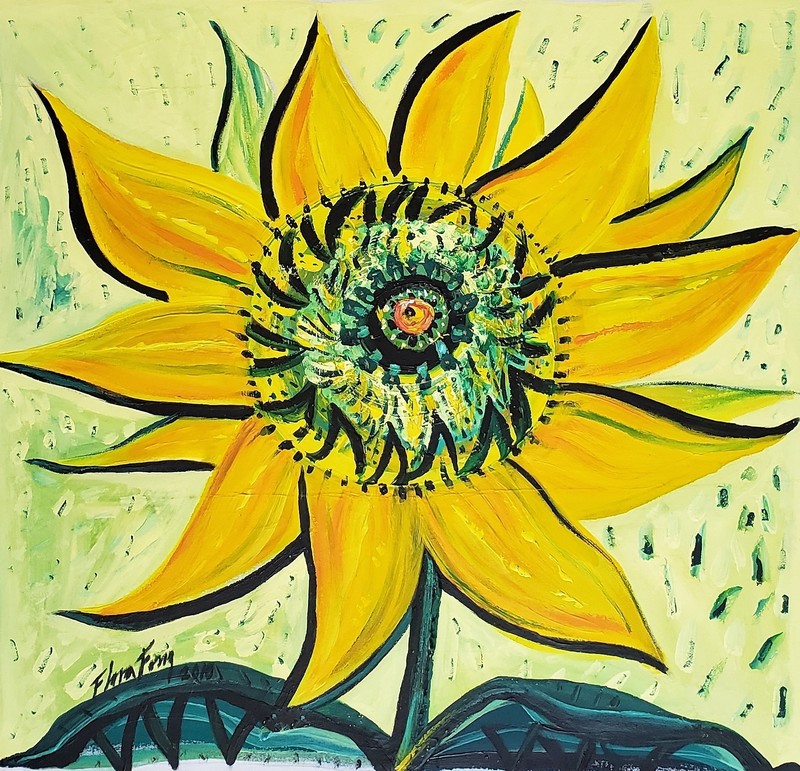 Flora FONG - Peinture - En busca del sol