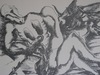 Ossip ZADKINE - Stampa-Multiplo - LITHOGRAPHIE SIGNÉE CRAYON NUM/350 HANDSIGNED LITHOGRAPH