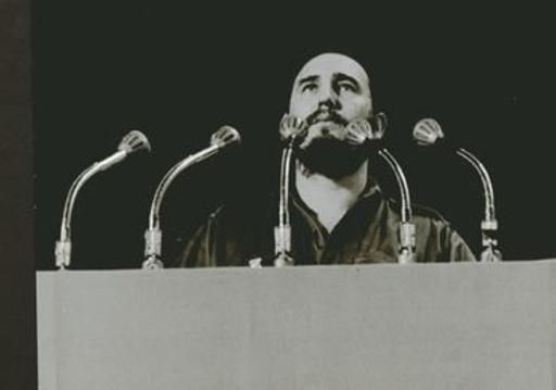 Alberto KORDA - Photo - Fidel Castro at a speech