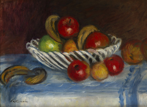 Charles CAMOIN - 绘画 - Corbeille de fruits