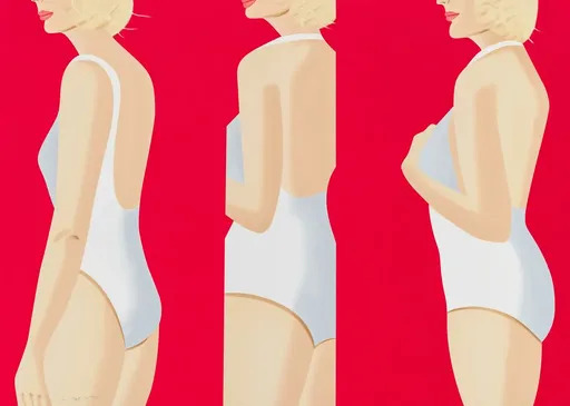 Alex KATZ - Grabado - Coca Cola Girl 5 (Portfolio of 9)