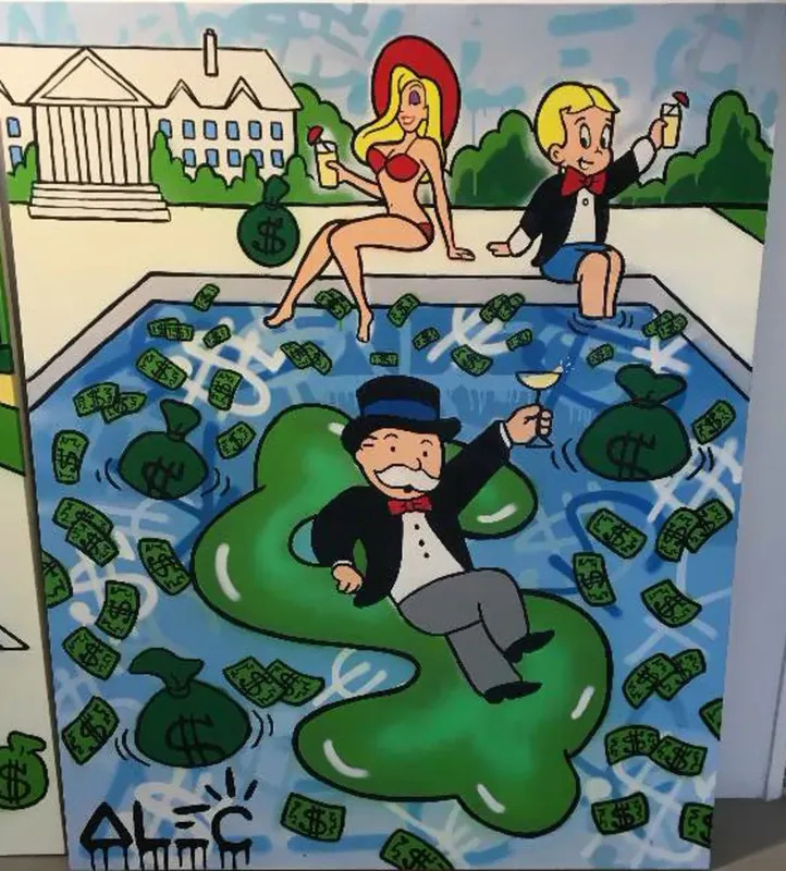 Alec MONOPOLY - Monops/Richie/Jessica Money Floaty on ...