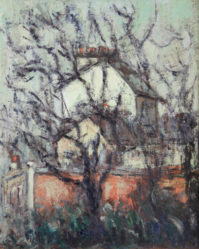 Maurice LOUVRIER - Painting - La Maison Blanche