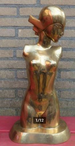 Boris LOVET-LORSKI - Skulptur Volumen - art deco woman