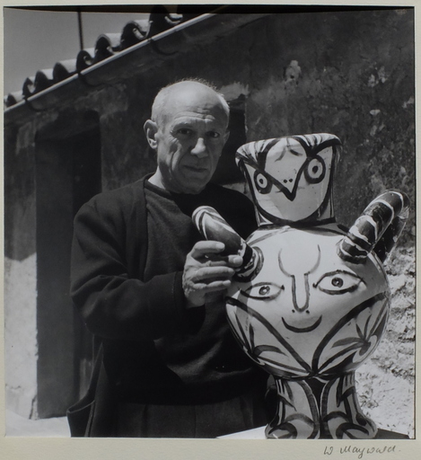 Willy MAYWALD - Fotografie - Picasso  Vallauris VI