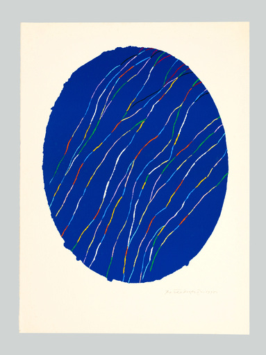Piero DORAZIO - Druckgrafik-Multiple - Ovale blu