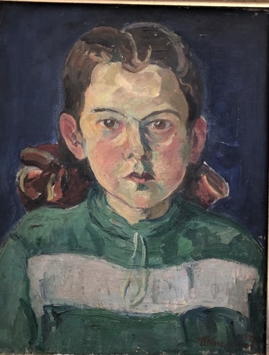 Piotr Petrovich KONCHALOVSKY - Gemälde - Mädchenportrait