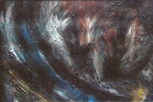 Didier ANGELS - Gemälde - Le soupir du poète