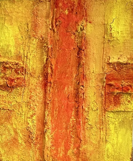 Marcello LO GIUDICE - Pintura - Yellow Orange