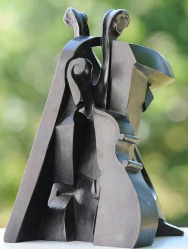 André ABRAM - Sculpture-Volume - Hommage à Bartok