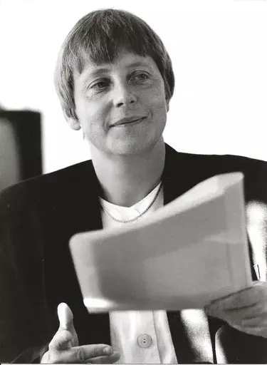 Jupp Heinrich DARCHINGER - 照片 - Angel Merkel, dt. Bundeskanzlerin / Bundesministerin, 1993