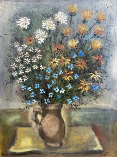 Albert GOLDMAN - Painting - Flowers