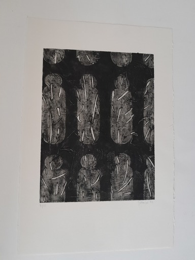Jacques CLAUZEL - Print-Multiple - "Composition"