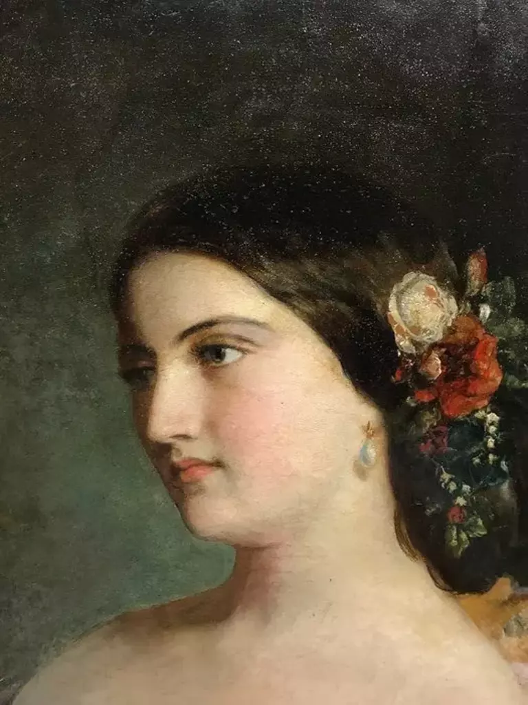 Eugénie de Montijo by, Franz Xaver WINTERHALTER, buy art online