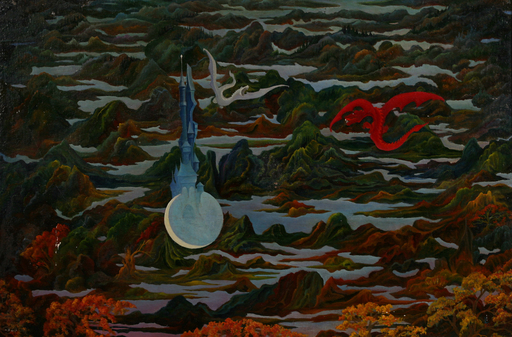 Igor LAZAR - Painting - The beginning of the world